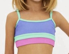BEACH RIOT girl's high tide Bikini Top 7/8