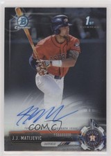 2017 Bowman Draft Chrome Draft Pick Auto JJ Matijevic #CDA-JJM Auto 0s55