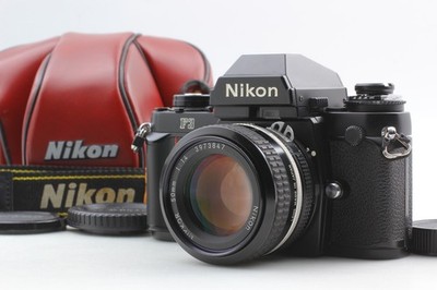 [Near MINT] Nikon F3 Eye level 35mm Film Camera + Ai 50mm f1.4 Lens From JAPAN