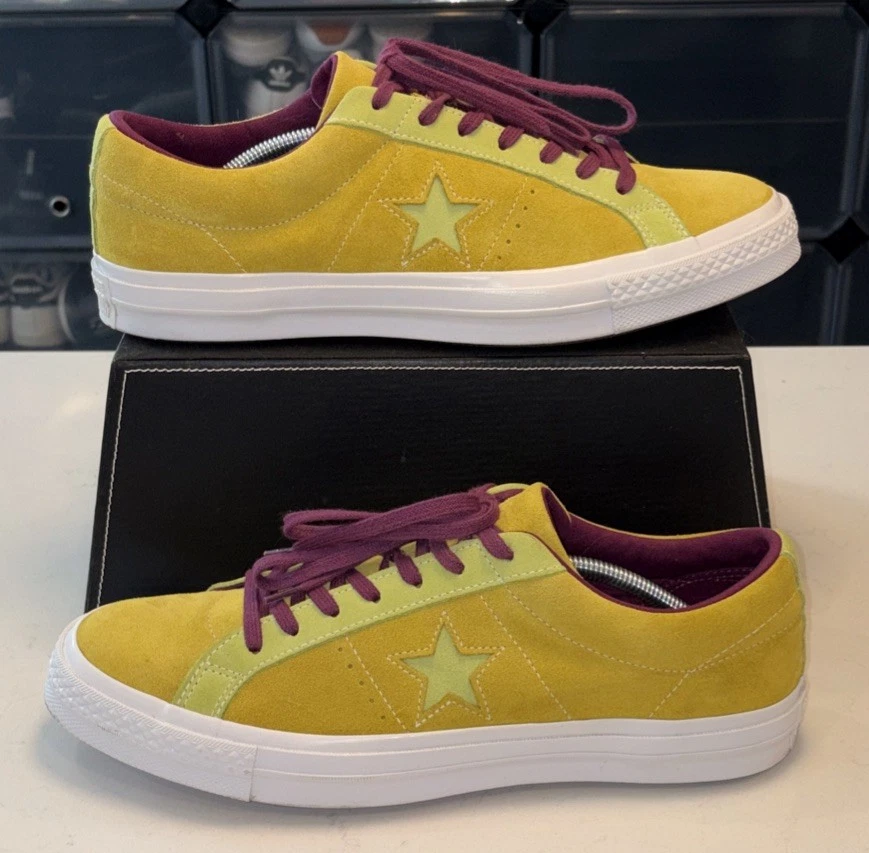 Converse One Star Ox Yellow Suede for Sale | Authenticity