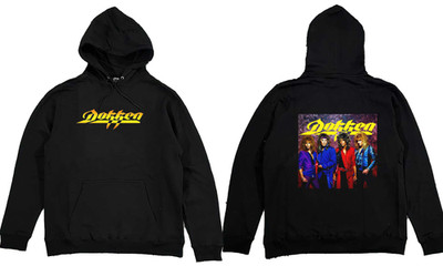 2 Sides Dokken Back Hoodie Cotton Full size S-5XL Xmas Gift BS532