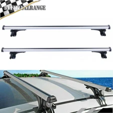 Universal 48" Aluminum Car Top Roof Rack Cross Bar Luggage Cargo Carrier Rails