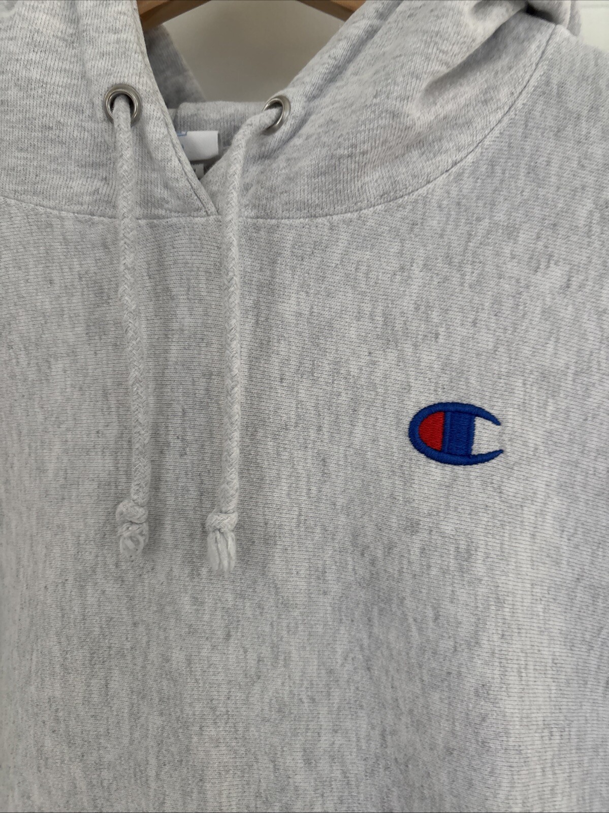 Champion Light Grey Sweatshirt Size Youth Large image 3