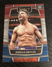 2022 Panini Select WWE Jordan Devlin Red White & Blue 