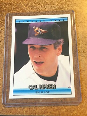 1992 Donruss Baseball 1991 AL MVP # BC 1 Cal Ripken | eBay