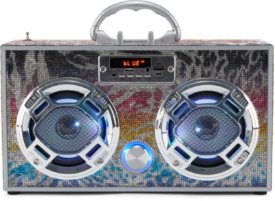 Animal Print Bling Wireless Boombox (BB-Animal)
