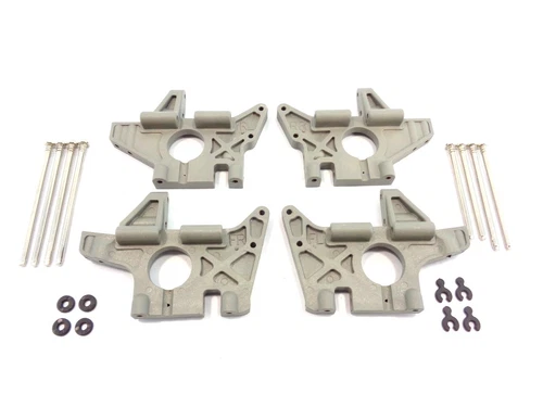 Traxxas T-Maxx 3.3 4907 Complete Bulkhead Set Front Rear with Pins E-Maxx 2.5