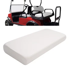 For Club Car DS 1979 - 2000.5 Golf Cart White Seat Bottom Cushion Assembly