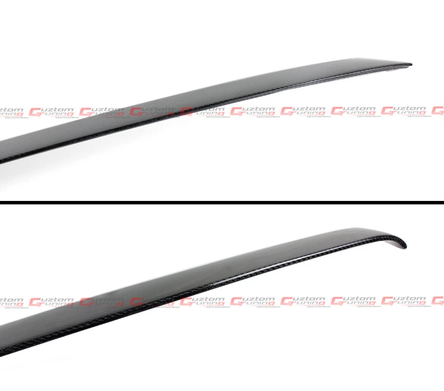 PARA LEXUS LS460 LS500 2017-2021 VIP ALERÓN DE TECHO VENTANA TRASERA FIBRA DE CARBONO REAL Foto 4 de 4