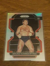 2022 PANINI PRIZM WWE SILVER PRIZM PARALLEL #159 BRUNO SAMMARTINO WWF