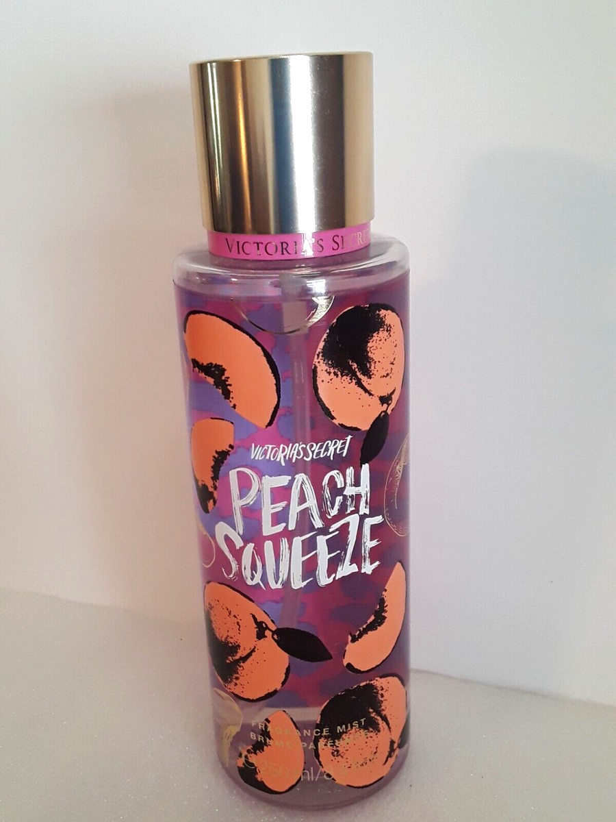 Victoria's Secret Peach Squeeze Body Fragrance Mist Rare