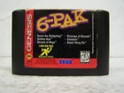 6-Pak (Sega Genesis, 1995) Cart Only