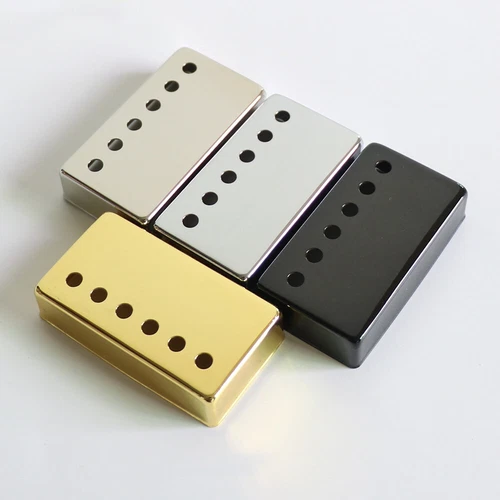 2 pcs cupronickel Humbucker Guitar Pickup Cover 50mm 52mm for LP Epiphone Gibson