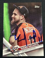2017 Topps Update Signed Ender Inciarte AS All Star Autographed Auto Card Braves