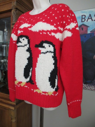 vintage penguin sweater