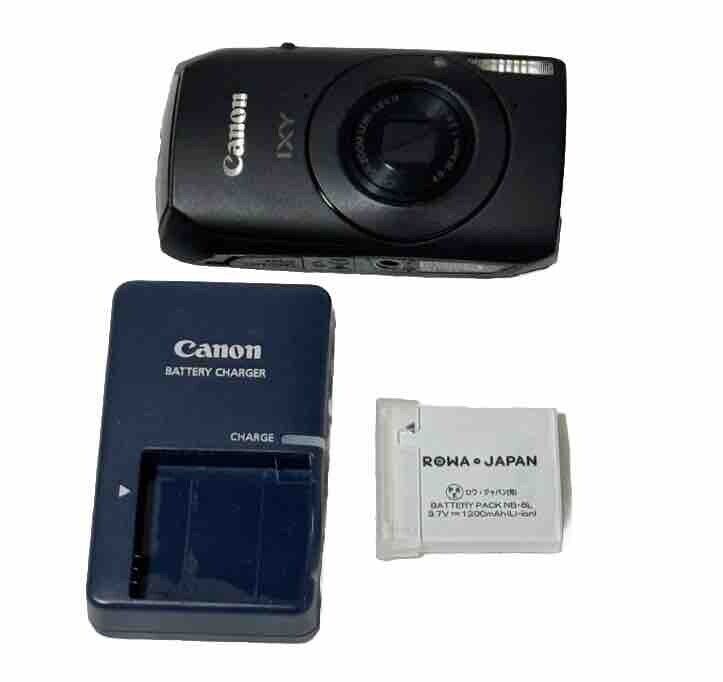 Canon IXY 30S Digital Camera Black Made In Japan | eBay Canon IXY 30S Digital Camera Black Made In Japan | eBay