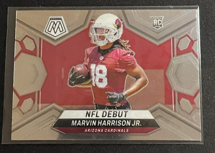 Marvin Harrison Jr. 2024 Mosaic NFL Debut Rookie Card