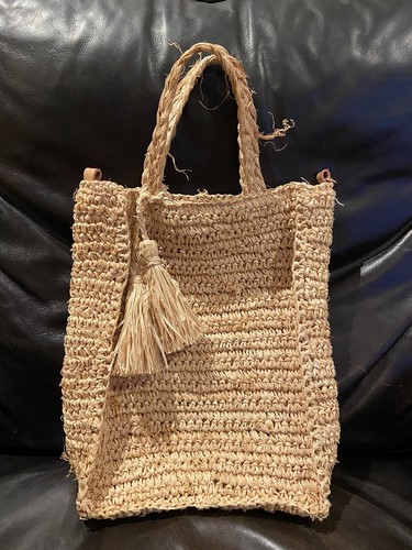 Hat Attack Mel Straw Tote Bag | eBay
