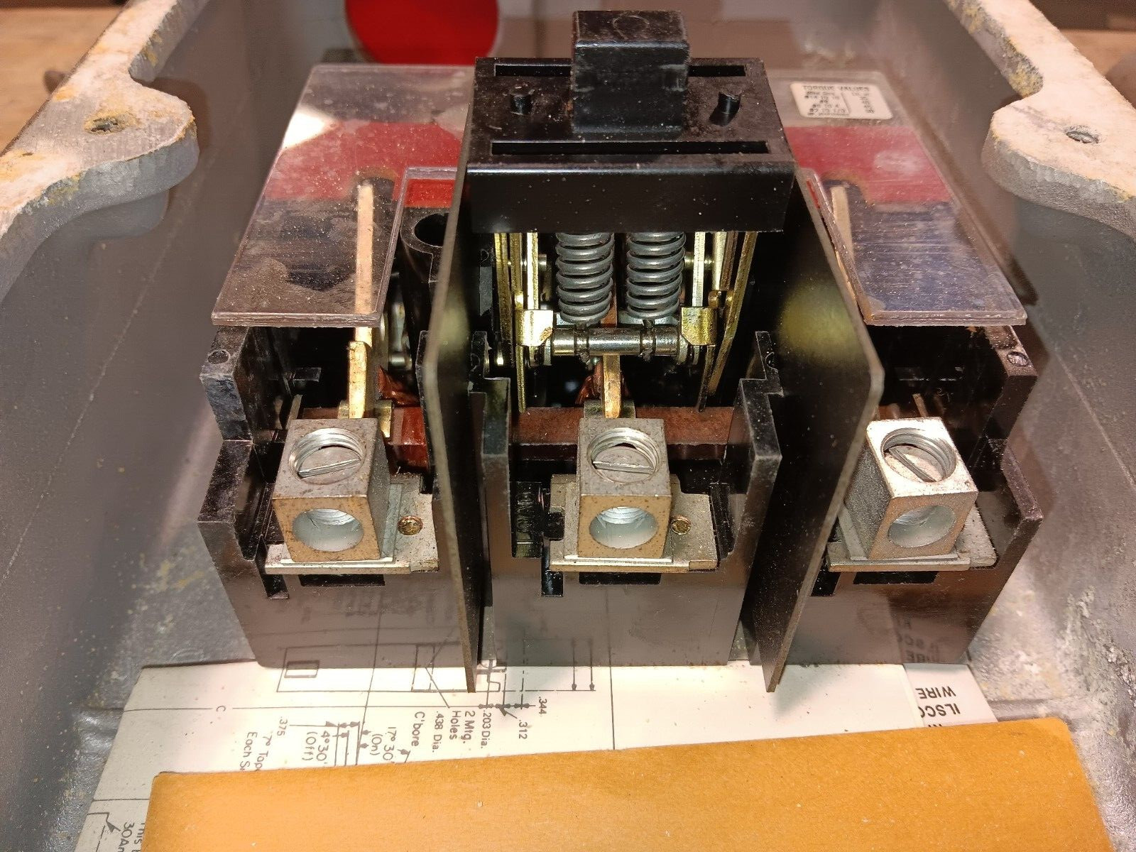 NEW KILLARK DEDS-100 EXPLOSION PROOF DISCONNECT 100 AMP 3 POLE 600 VAC