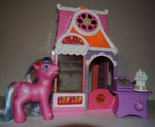 Hasbro My Little Pony Cotton Candy- - ICE CREAM SHOP with cash register