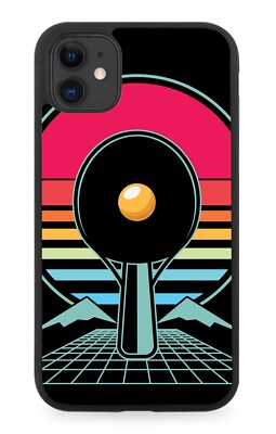 Tischtennis Paddel Gummi Handy Hülle Design Neon Vapourware Tischtennisschläger DM6