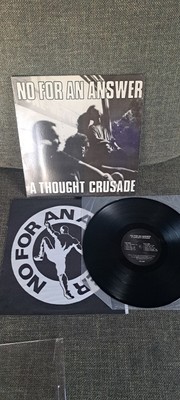 No For An Answer A Thought Crusade US Press Youth Of Today Sick Of It All 