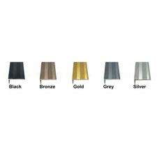 Carpet and Flooring Door Bars Multi Colour - 90cm & 2.7m Metal Threshold Strips