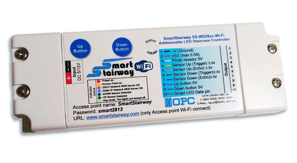 Controller for automatic RGB stair lighting SmartStairway SS-281x Wi-Fi - Image 2 of 4