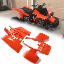 Orange Front & Rear Fenders Plastic Body Kit For 87-06 Yamaha Banshee 350 YFZ350