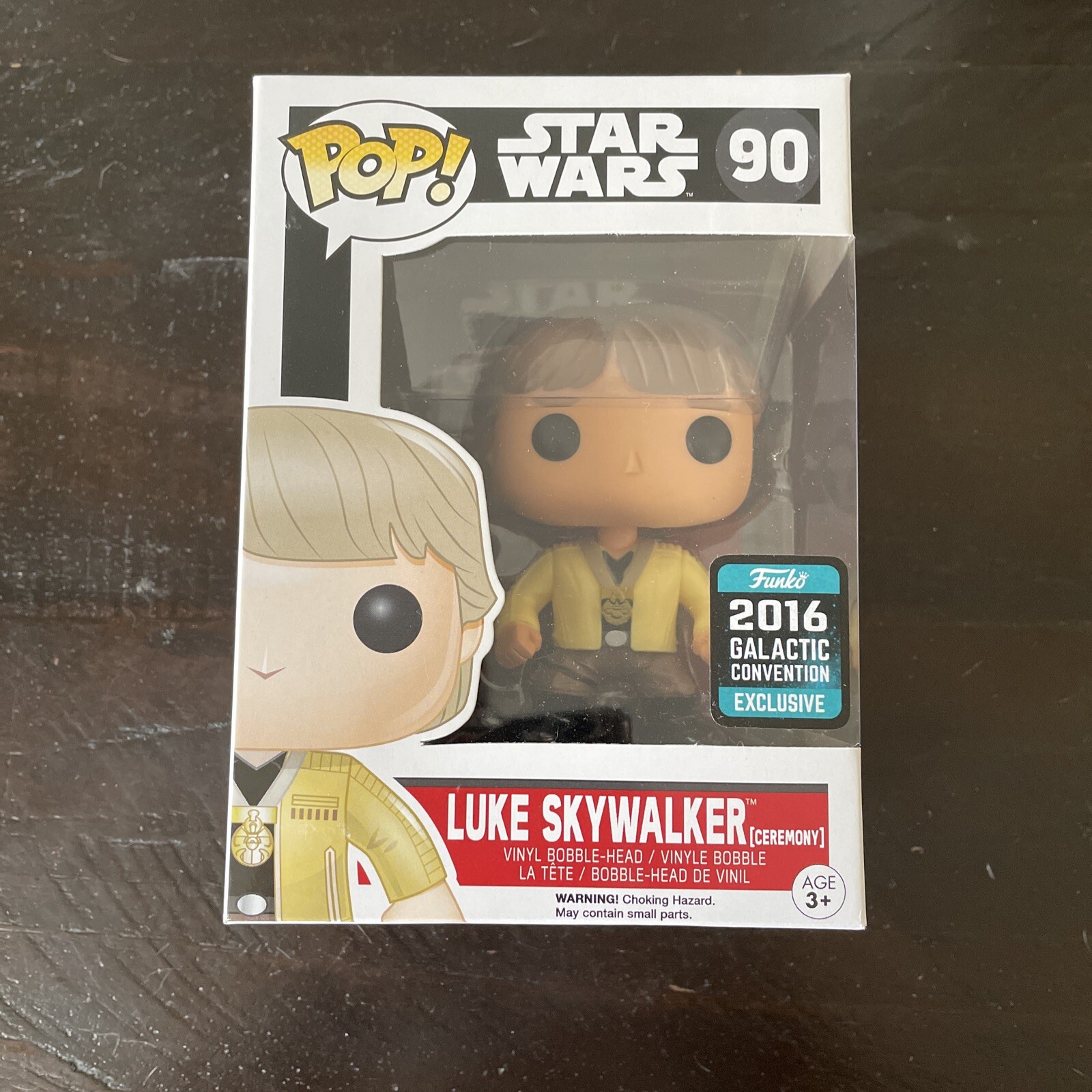 Funko Luke Skywalker #90 (Ceremony) Pop! Star Wars Vinyl Bobble-Head Figure New