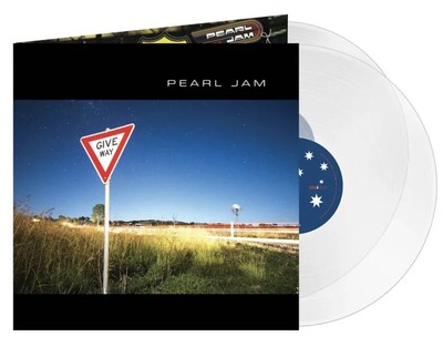 Pearl Jam RSD YIELD GIVE WAY CLEAR VINYL Record Ten Club Version Mint IN HAND