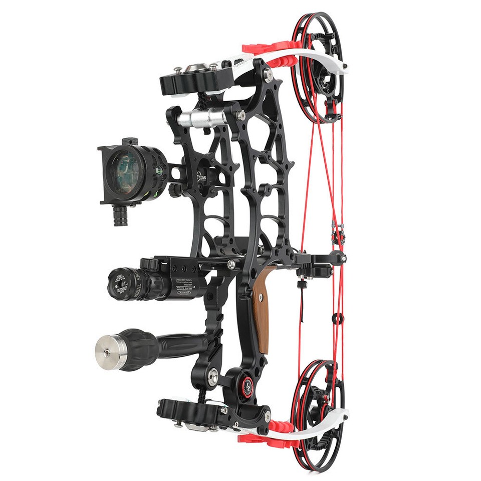 Compound Bow Set Dual-use 30-75lbs Short Axis Archery Hunting Target ...