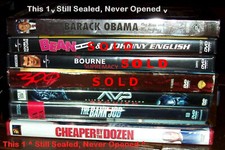 DVD Movies, EXC  Better U Pick -Your Choice, 2.56ea , 4.55 S H, .30-addlDVDs