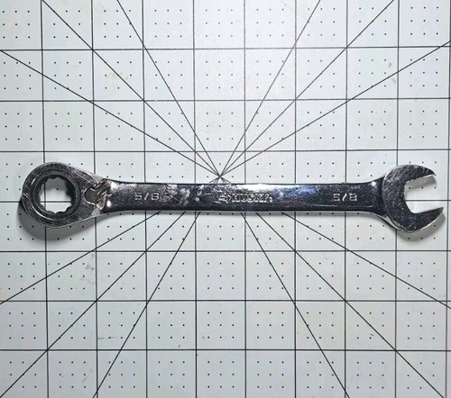Husky 5/8" 12 Point 72 Tooth Reversible Ratcheting Combination Wrench - 第 1/3 張圖片
