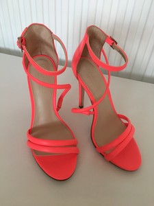 orange colour heels