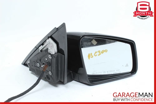 12-15 Mercedes W204 C300 4Matic Front Right Side Mirror Door Rear View Black OEM
