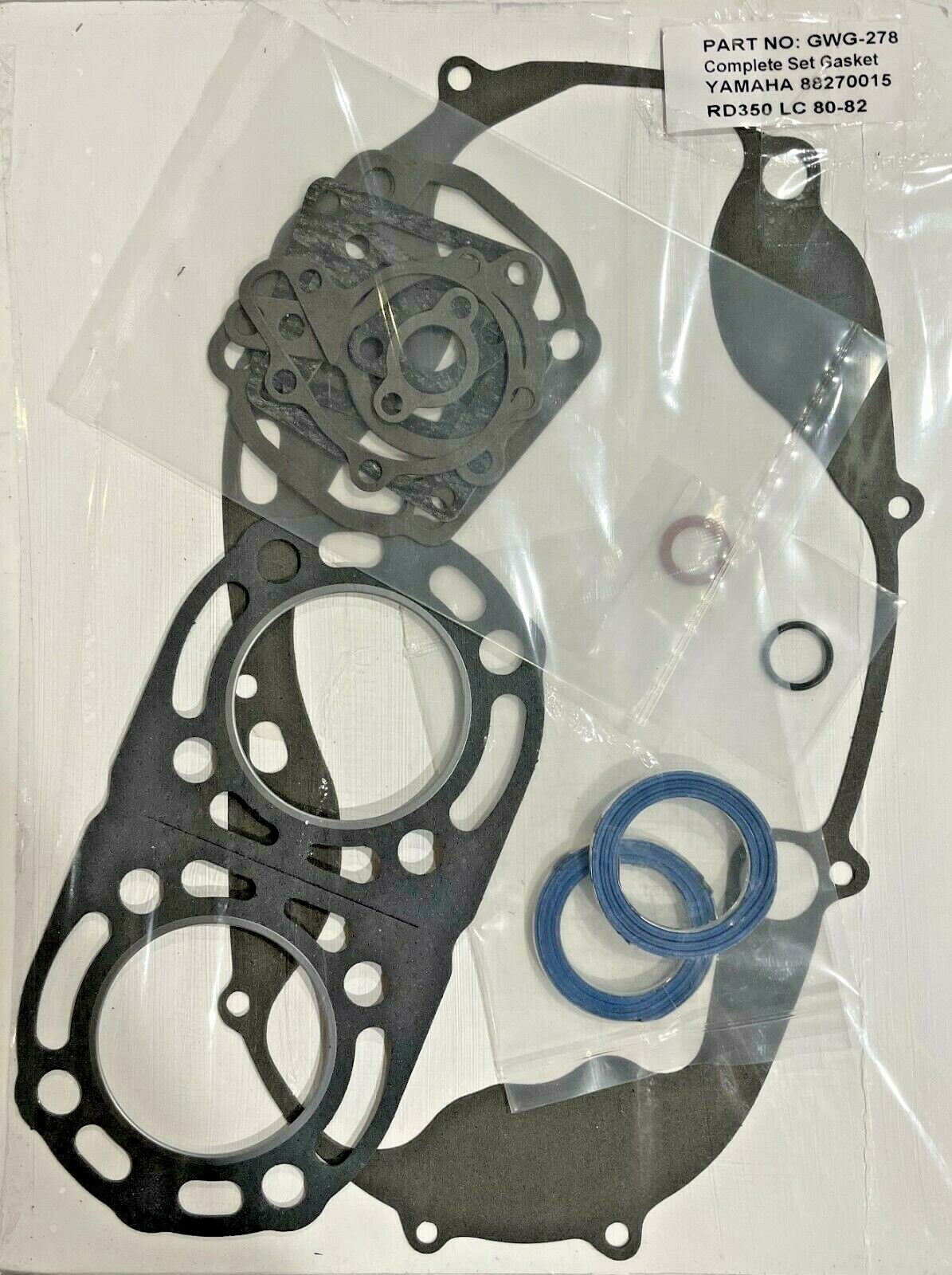 Pochette de joints moteur pour YAMAHA RD 350 LC 4L0 - Matériaux haute résistance thermique