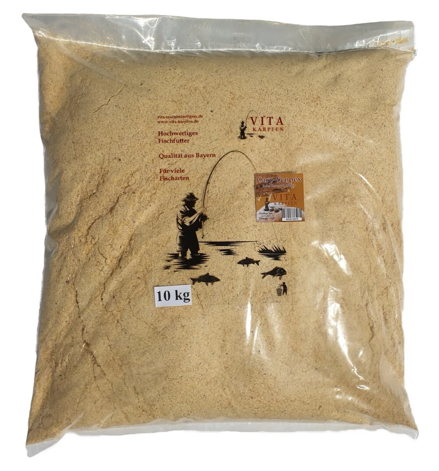 Angel, Karpfen Futter Scopex: 20 kg,10 kg, 8 kg + Zusatz Artikel: Mais, Aroma... - Bild 2 von 4