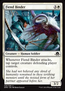 Fiend Binder x4 - Eldritch Moon - NM-Mint, English - Eldritch Moon