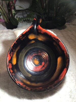 Aldo Londi Bowl L335A, Bitossi, Italy, Signed w/ Raymor Sticker Intact, Pristine