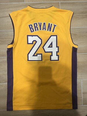 Adidas Kobe Bryant #24 Los Angeles LA Lakers NBA Adult