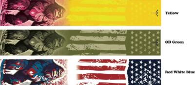 White Water Archery Squatch Country American Flag Arrow Wraps Choose