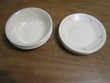 CORELLE ENGLISH BREAKFAST BREAD PLATES & SOUP BOWLS LOT OF 12