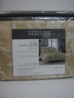 Kenneth Cole Reaction Home Radiant Gold, Kenneth Cole Reaction King Duvet Cover