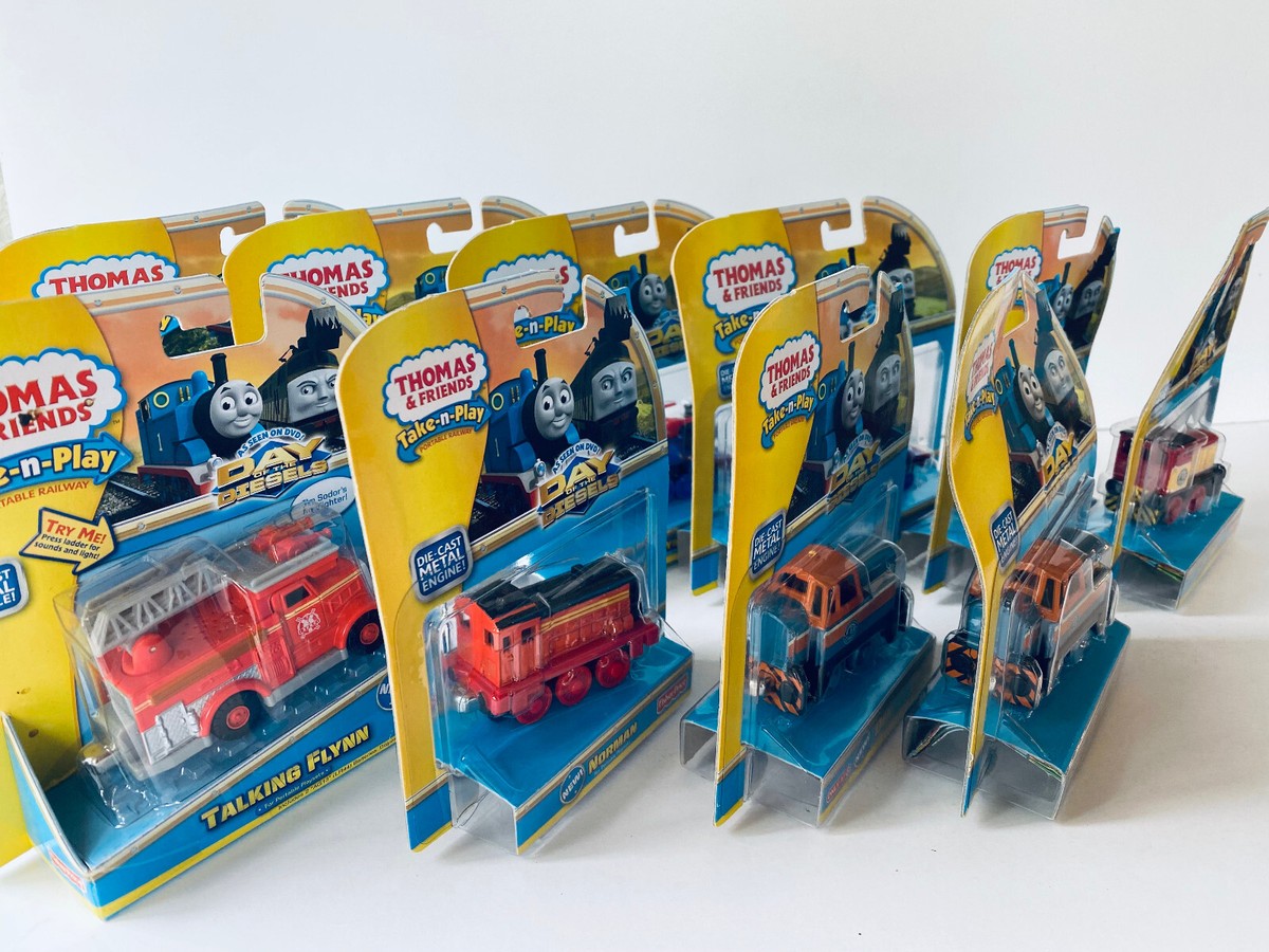 Thomas Friends Take-n-Play 2011 Day of the Diesels Fisher-Price FAST  SHIPPING