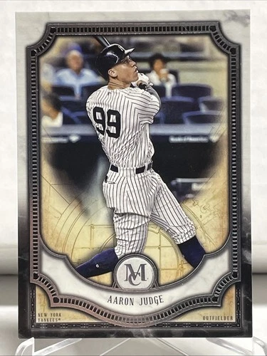 AARON JUDGE 2018 TOPPS MUSEUM COLLECTION BASEBALL CARD NY YANKEES MVP 2ND YEAR!