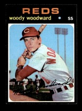 1971 Topps #496 Woody Woodward   EXMT/EXMT+ X3700369