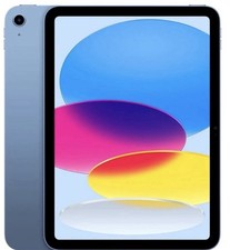 iPads 10th Generation 64GB WiFi Cellular 10.9 Blue A2757 Good Condition Used
