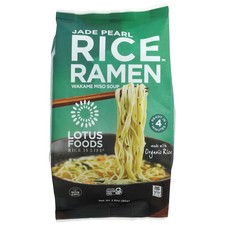 Jade Pearl Rice  Ramen, Wakame Miso Soup, 2.8 oz 80 g 