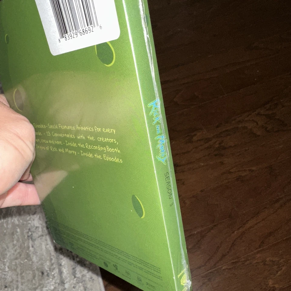Rick and Morty: The Complete Third Season (DVD, 2018, 2-Disc Set) NEW PROMO - Image 4 of 4